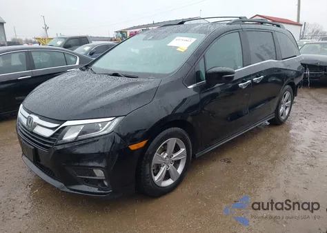 2018 Honda Odyssey Ex-L z USA, uszkodzony, nr VIN 5FNRL6H7XJB090182